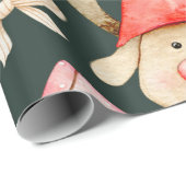 おもちゃ物語メリークリスマスパターンモダン ラッピングペーパー (ロールコーナー)