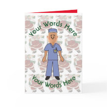 おもちゃ白男医師カスタムクリスマス