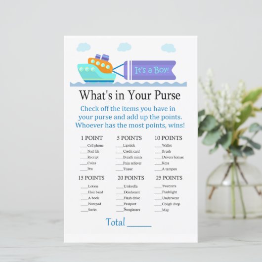 おもちゃ船あなたの財布ゲームの中にあるものを (スタンド正面)