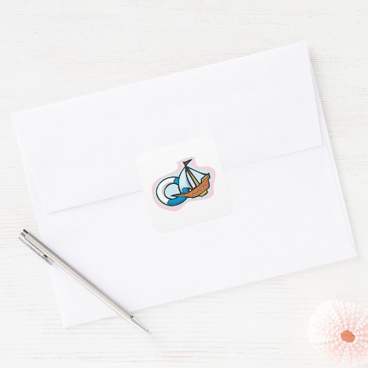 おもちゃ船 スクエアシール