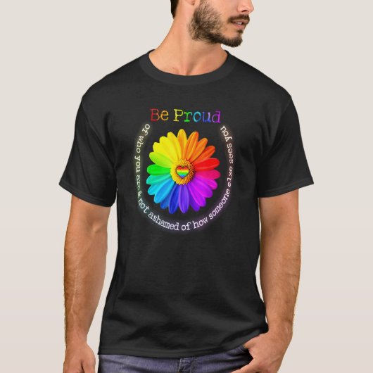 おもちゃ誇りを持ったが誰なのか恥ずかしくない Tシャツ (正面)