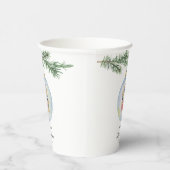 おもちゃ赤ちゃんシャワー付き冬枝 紙コップ (右)