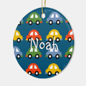 おもちゃ車のカスタムなオーナメント セラミックオーナメント (左)