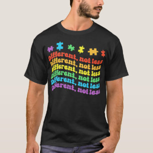おもちゃ違うパズル自閉症意識 Tシャツ