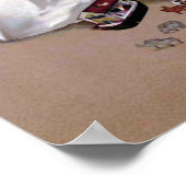 「おもちゃ遠くにを入れる」ヴィンテージ ポスター (角)