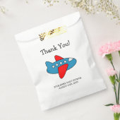 おもちゃ飛行機ボーイズ赤ちゃんシャワーパーティーの好意バッグ フェイバーバッグ (封をした状態)