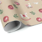 おもちゃ、オーナメント、ドブタン ラッピングペーパー (ロールコーナー)
