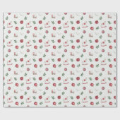 おもちゃ、オーナメント、ドーブクリーム ラッピングペーパー (フラット)