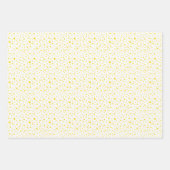 おもちゃ、星、ストライプ ラッピングペーパーシート (正面2)