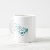 おもちゃLandCruiser FJ60 1980-90年 コーヒーマグカップ (正面左)