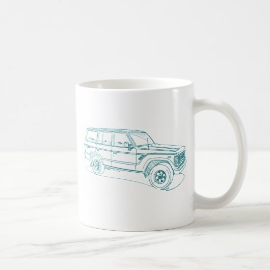 おもちゃLandCruiser FJ60 1980-90年 コーヒーマグカップ (右)