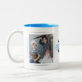 おもっとも偉大父さんの日2写真 ツートーンマグカップ (左)