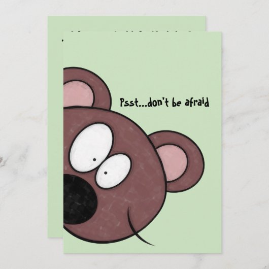 おやおやおやおやおやおやおやおやおやおやおや 招待状 (正面/裏面)