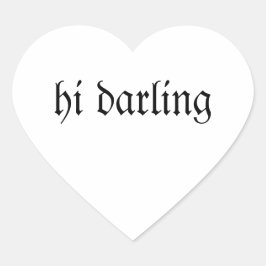 おやおやおや ハートシール