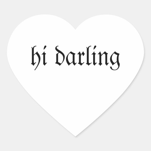 おやおやおや ハートシール (正面)