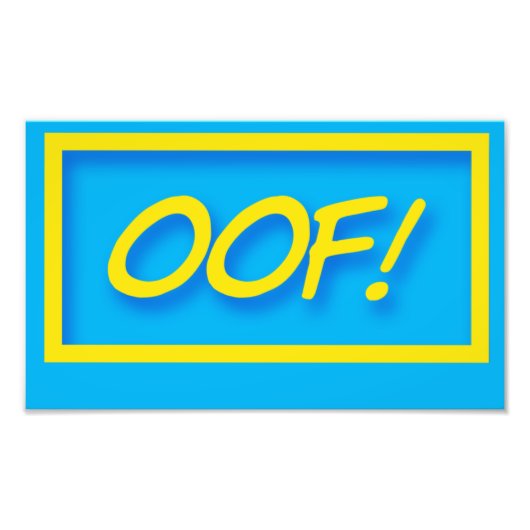 おやおや！ゲーマーことわざ引用文 フォトプリント            (正面)