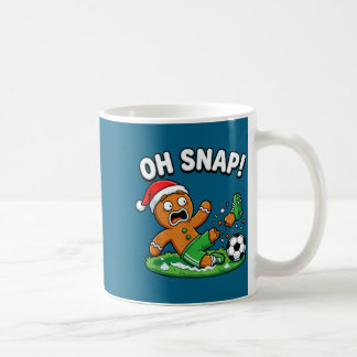 おやおや！ショウガパン サッカー キック 面白い  コーヒーマグカップ