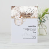 おやじぇ ホットチョコレート ラスティックベイビー 寒いね 招待状 (スタンド正面)