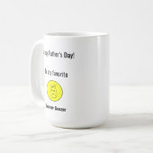 おやじギャグ 父の日 コーヒーマグカップ (正面左)