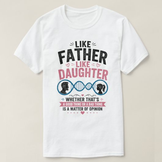 おやじ似 Funny Father's Day T-Shi Tシャツ (デザイン正面)