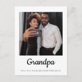 おやじ座の人の下まで歩いて行って ポストカード (正面)