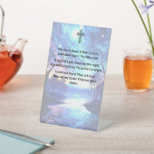 おやすみなさいの子供の祈り - 飾る看板 台座サイン (インサイチュ)