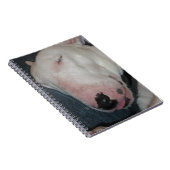 おやすみなさいは、堅く、間抜けな犬眠ります ノートブック (右側)