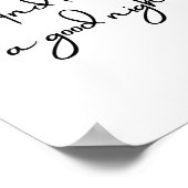 おやすみなさいポスター ポスター (角)