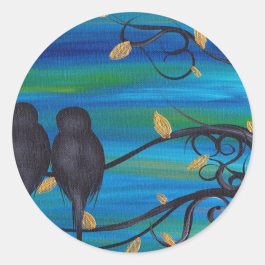 おやすみなさい私の愛 ラウンドシール (正面)