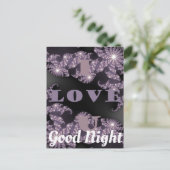 おやすみなさい素敵な夕べを持賛美っている ポストカード (スタンド正面)