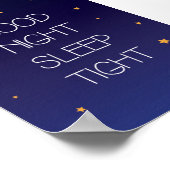 おやすみなさい　ぐっすりね　名言ポスター ポスター (角)