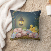 おやすみなさい！，アヒル，子豚，フロッグレット クッション (ブランケット)