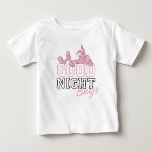おやすみなさい バッグスバニー™ ベビーTシャツ (正面)