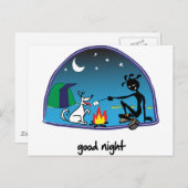「おやすみなさい!」 ポストカード (正面/裏面)