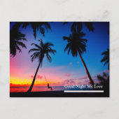 おやすみなさい ポストカード (正面)