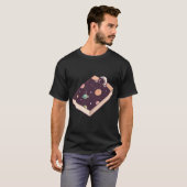 おやすみなさい 読書 Tシャツ (正面フル)