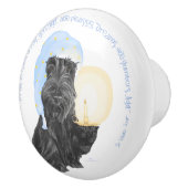 おやすみスコットランド セラミックノブ (右)