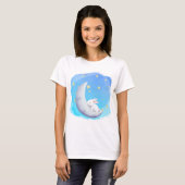 おやすみバニームーン Tシャツ (正面フル)