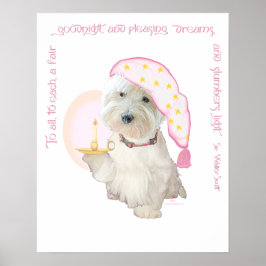 おやすみピンク ポスター