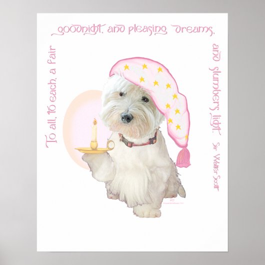 おやすみピンク ポスター (正面)