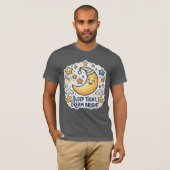 おやすみムーン＆スターズ　～空想の天体をモチーフにした子供服～ Tシャツ (正面フル)