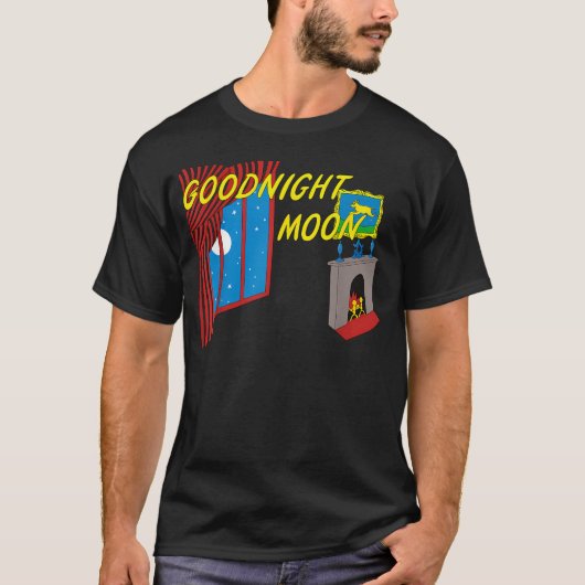 おやすみムーン Tシャツ (正面)