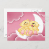 おやすみ熊！グッドナイトベアはがき ポストカード (正面/裏面)