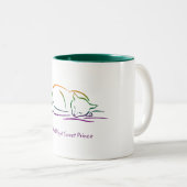 おやすみ甘い王子 ツートーンマグカップ (正面右)