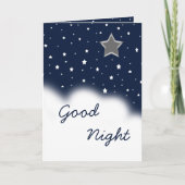 おやすみ カード (正面)