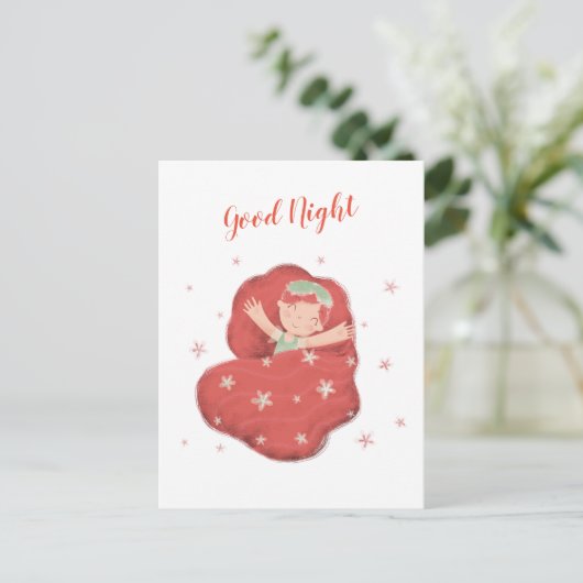 おやすみ ポストカード (スタンド正面)