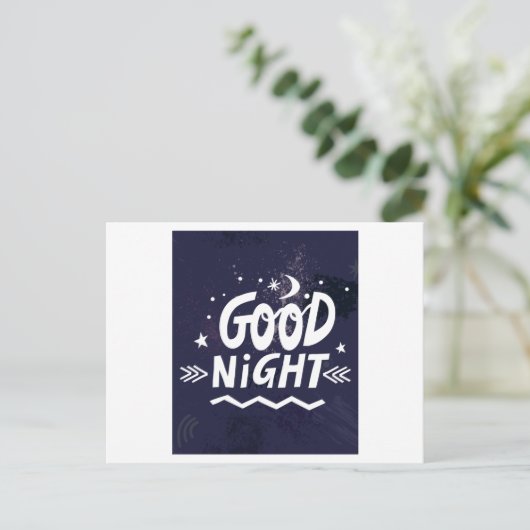 おやすみ ポストカード (スタンド正面)