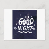 おやすみ ポストカード (正面)