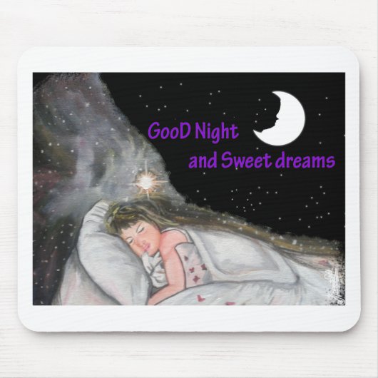 おやすみ マウスパッド (正面)