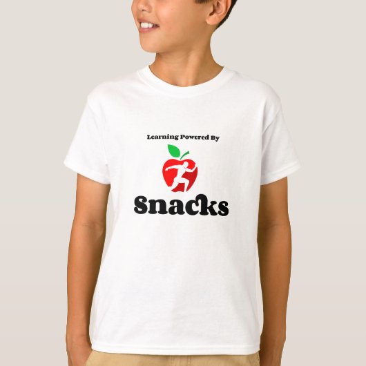 おやつで学ぶ子どものTシャツ Tシャツ (正面)